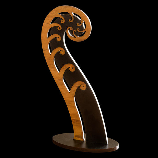 Wooden Koru Sculpture Wall Art