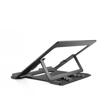 JP-1 Aluminum Alloy Adjustable Laptop Stand Foldable Notebook Desktop Mount Cooling Bracket