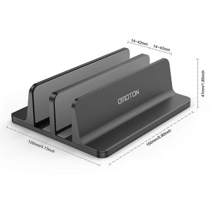 XWJ-004A Adjustable Width Double Slots Cooling Laptop Notebook Tablet Bracket Base