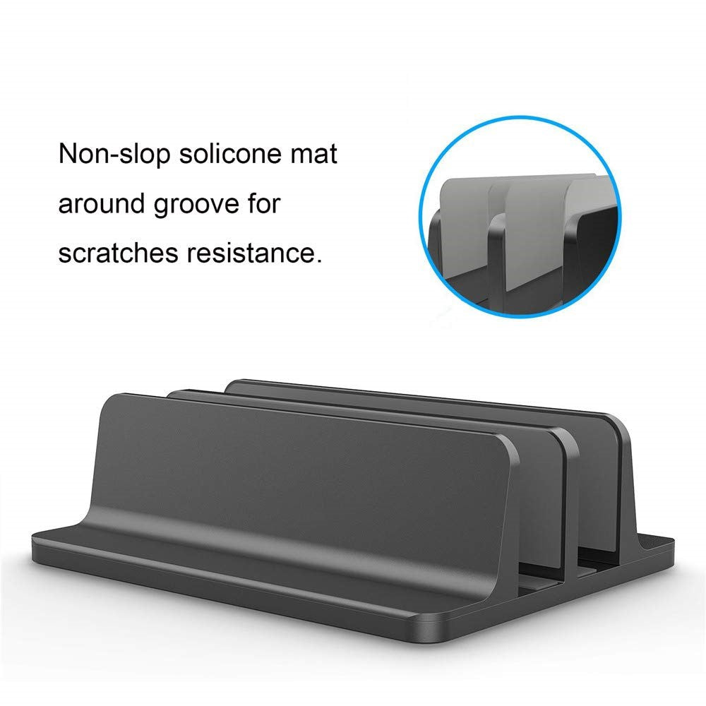 XWJ-004A Adjustable Width Double Slots Cooling Laptop Notebook Tablet Bracket Base