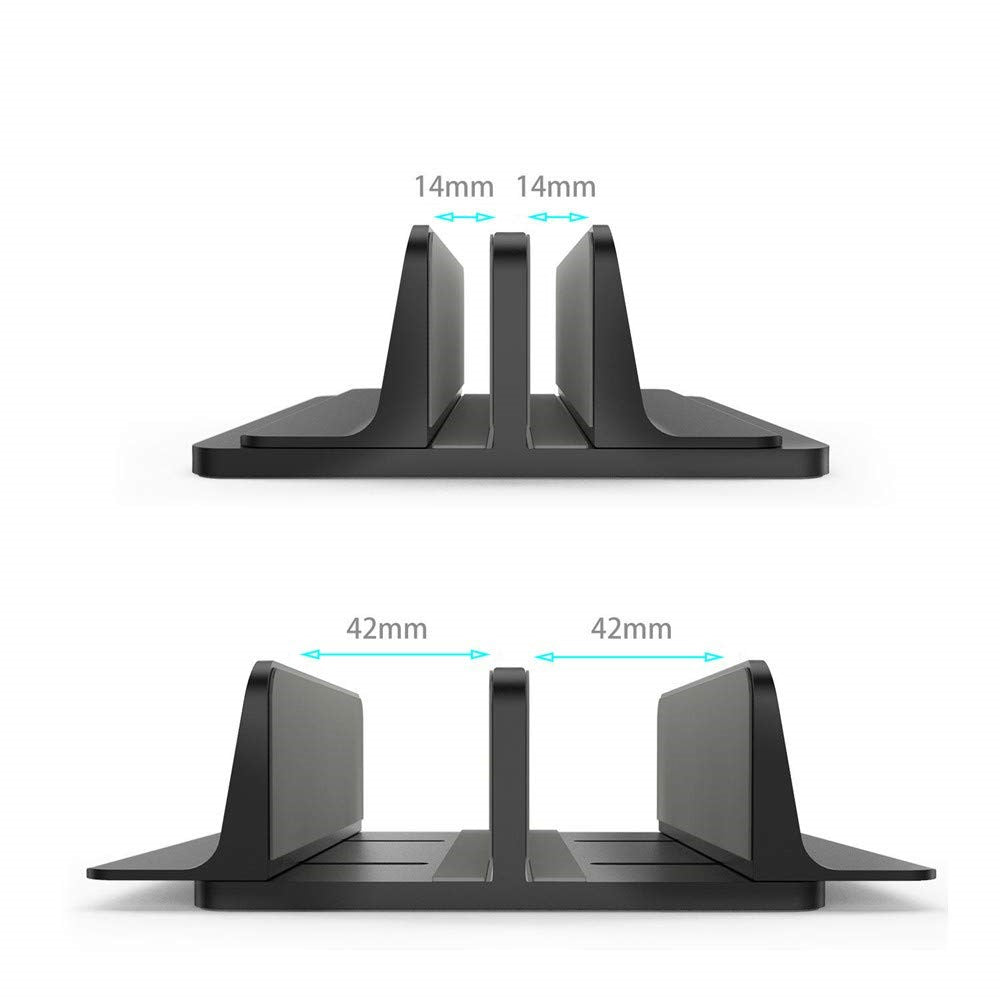 XWJ-004A Adjustable Width Double Slots Cooling Laptop Notebook Tablet Bracket Base