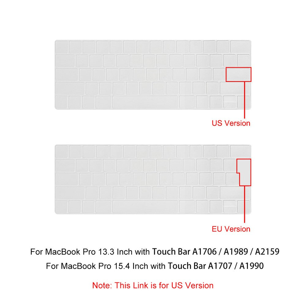 ENKAY HAT PRINCE Ultra-thin TPU Keyboard Guard Film for MacBook Pro (2016) 13 / 15 inch (US Version)