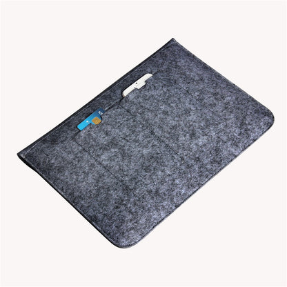 13.3-inch Felt Laptop Sleeve Bag Cover Well Managing Notebook Bag for Macbook Air/Pro 13.3 Inch etc.