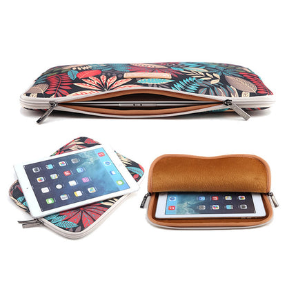 LISEN Colorful Leaves Laptop Sleeve Bag Case for MacBook 12-inch/11-Inch etc, Size: 31 x 21.5 x 1.5cm