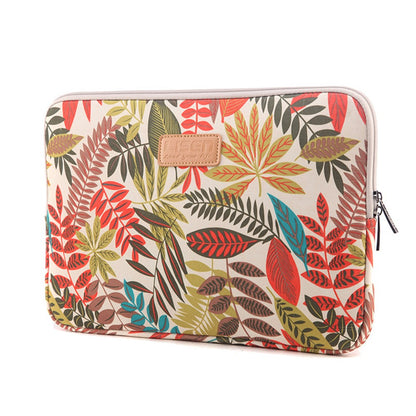 LISEN Colorful Leaves Laptop Sleeve Bag Case for MacBook 12-inch/11-Inch etc, Size: 31 x 21.5 x 1.5cm