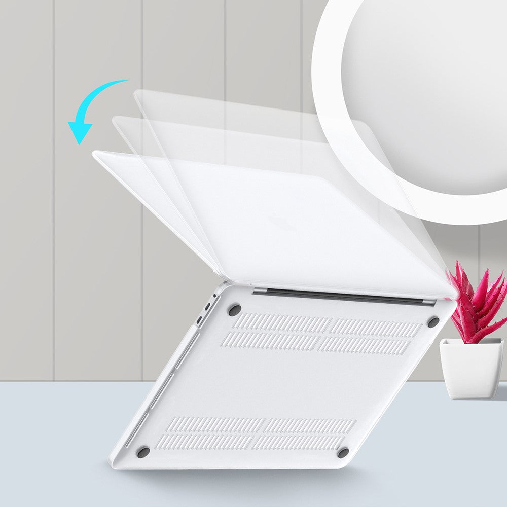 LENTION New Matte Hard Tablet Case for MacBook Air 13.3" Retina Display A2337 M1 (2020)/Air 13.3'' Retina Display A2179 (2020)/Air 13.3-inch (2019) (2018) A1932