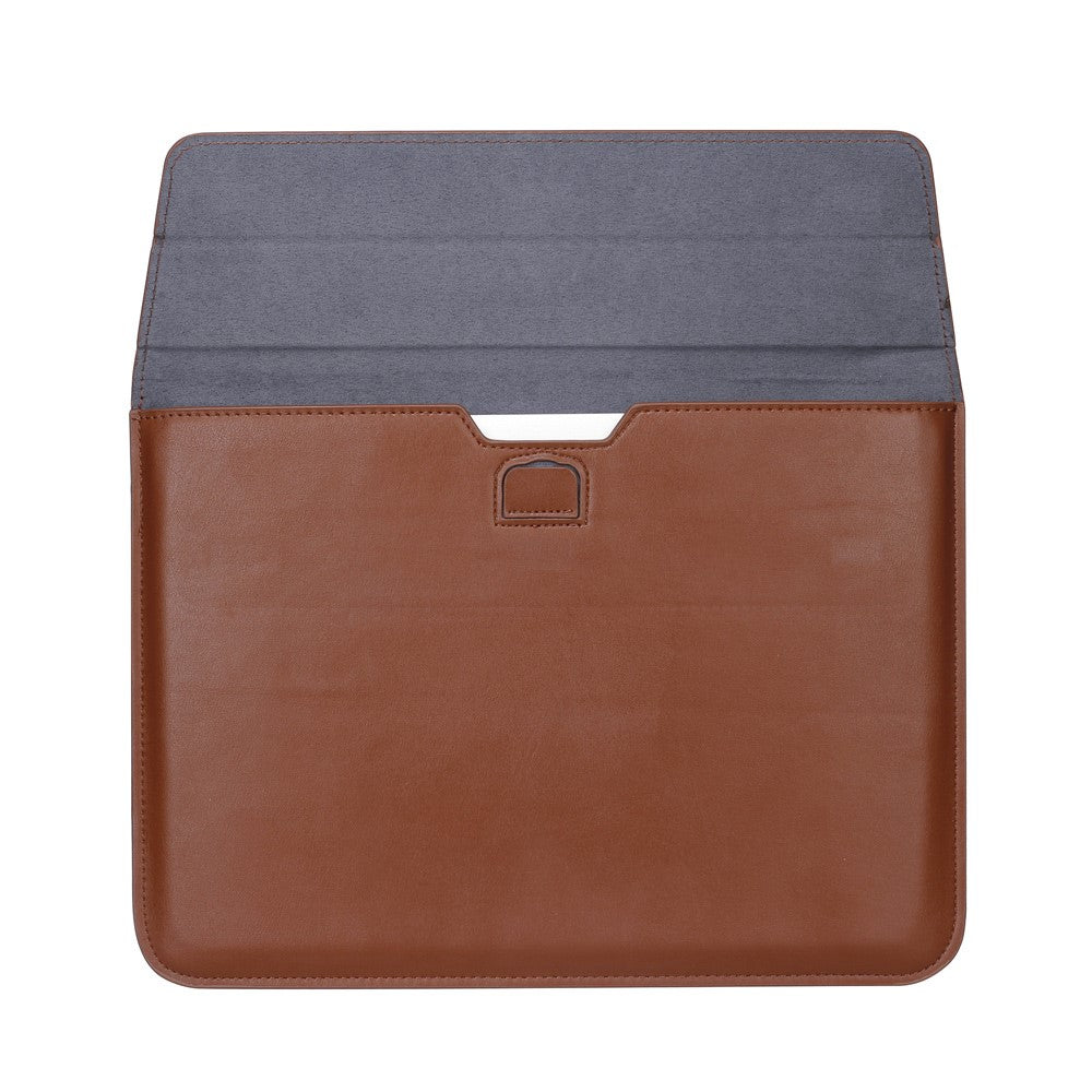 Envelop Leather Laptop Sleeve Cover with Stand for MacBook 12-inch/Air 11.6-inch