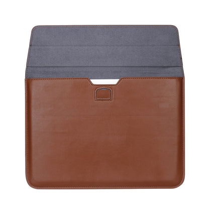 Envelop Leather Laptop Sleeve Cover with Stand for MacBook 12-inch/Air 11.6-inch