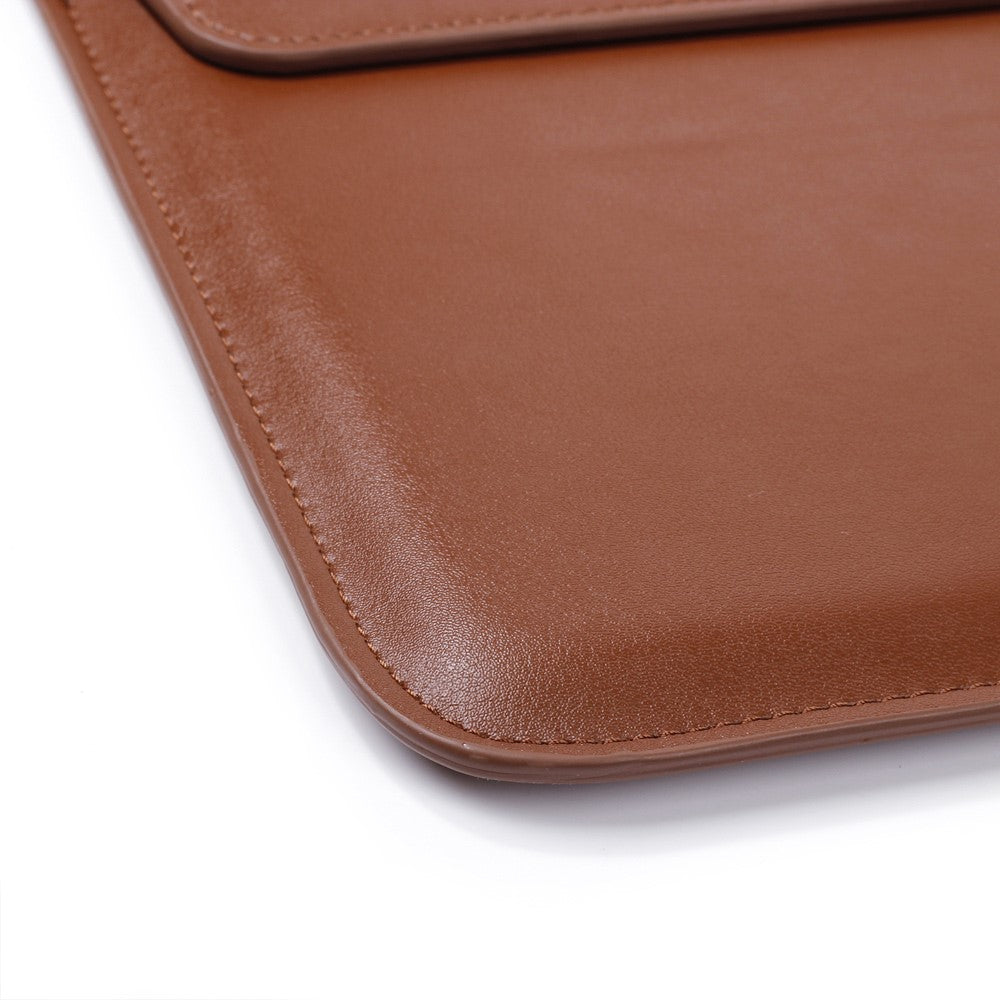 Envelop Leather Laptop Sleeve Cover with Stand for MacBook 12-inch/Air 11.6-inch