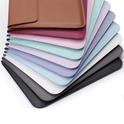 Envelop Style PU Leather Laptop Bag Sleeve Pouch for MacBook Air 13.3-inch/iPad Pro 12.9