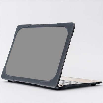 Two-pieces Plastic + TPU Hybrid Case with Stand for MacBook 12-inch with Retina Display (2015)