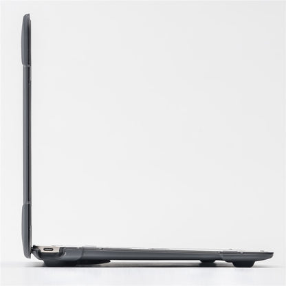 Two-pieces Plastic + TPU Hybrid Case with Stand for MacBook 12-inch with Retina Display (2015)