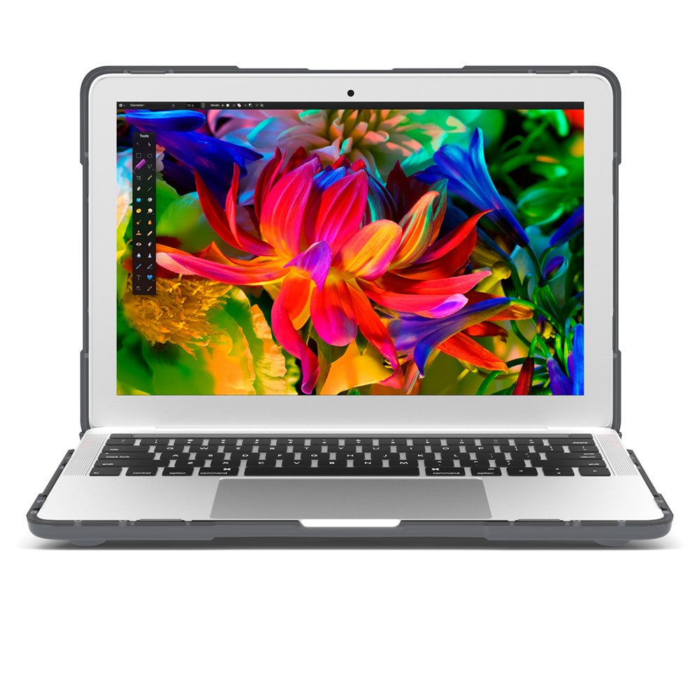 Two-piece Plastic + TPU Combo Case with Stand for MacBook Pro 13-inch (2016) with Touch Bar