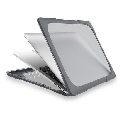 Two-piece Plastic + TPU Combo Case with Stand for MacBook Pro 13-inch (2016) with Touch Bar