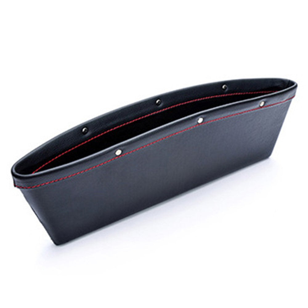 2Pcs/Set Car Seat Organizer Side Gap Storage Pocket for Wallet, Phones, Maps, Cash etc.