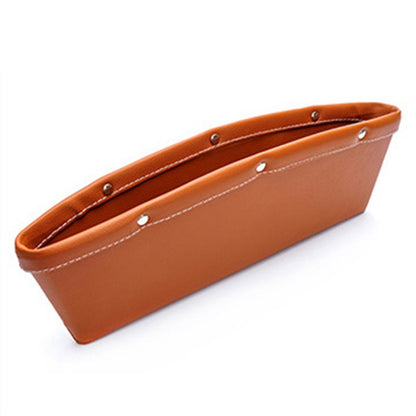 2Pcs/Set Car Seat Organizer Side Gap Storage Pocket for Wallet, Phones, Maps, Cash etc.