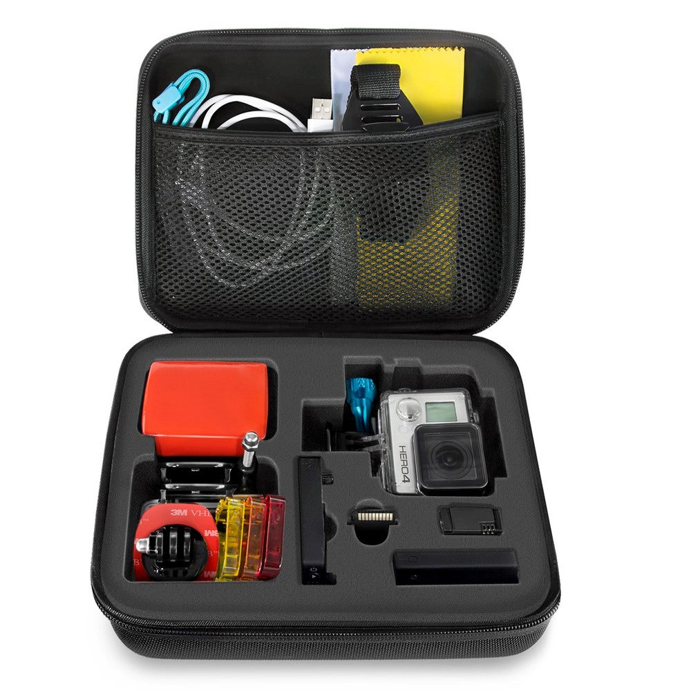 Medium Size Travel Carry Storage Bag Kit Tool Case for GoPro HERO 4 3 2 1