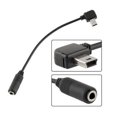 Mini USB Microphone with Clip + Mic Adapter for GoPro Hero 4/3+/3