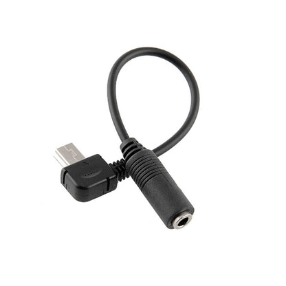 Mini USB Microphone with Clip + Mic Adapter for GoPro Hero 4/3+/3