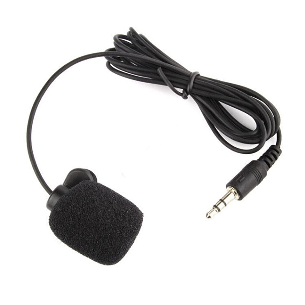 Mini USB Microphone with Clip + Mic Adapter for GoPro Hero 4/3+/3
