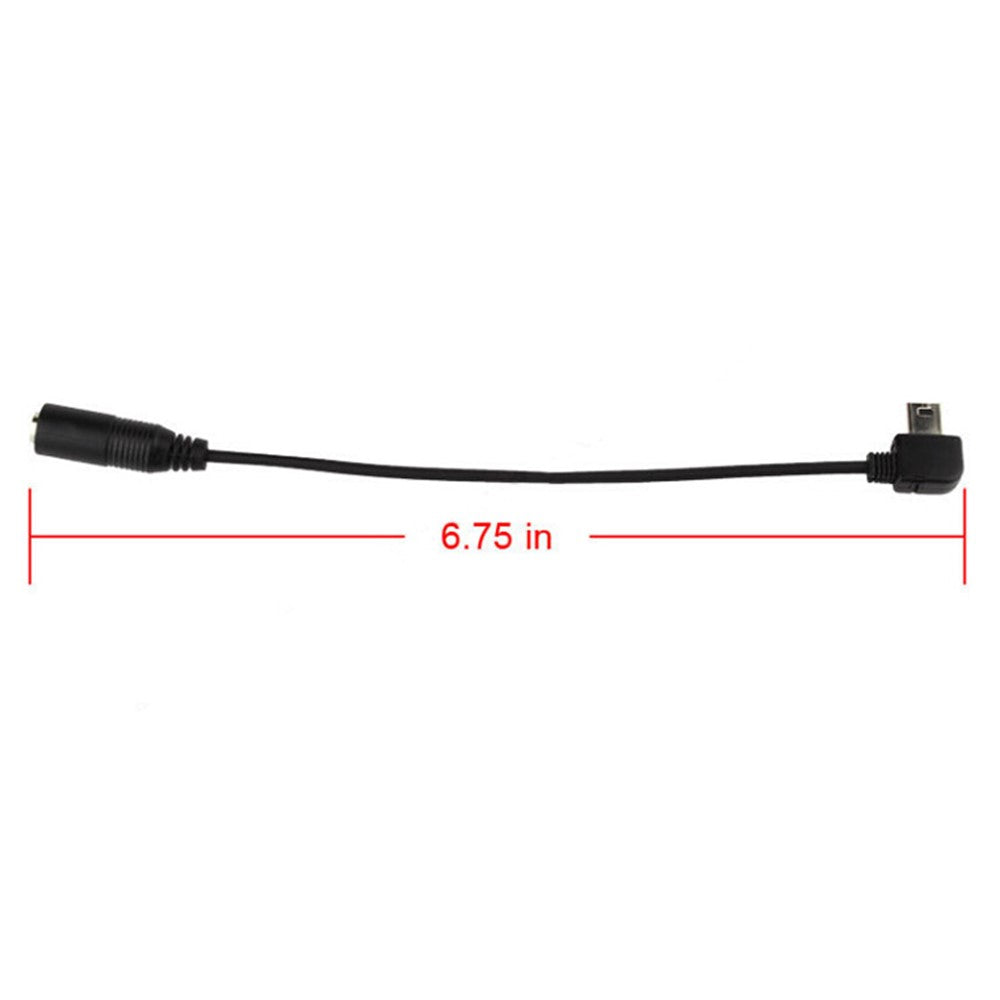 Mini USB Microphone with Clip + Mic Adapter for GoPro Hero 4/3+/3