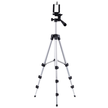 Retractable Aluminum Alloy Tripod Mount Stand for DSLR Camera / Phone / Fishing Flashlight