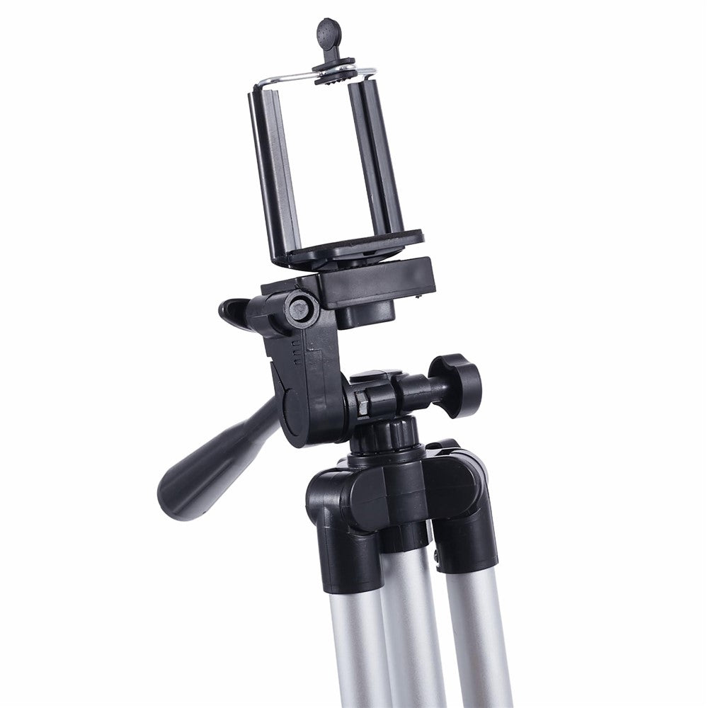 Retractable Aluminum Alloy Tripod Mount Stand for DSLR Camera / Phone / Fishing Flashlight