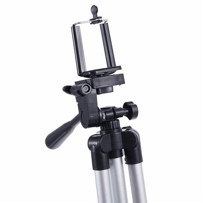 Retractable Aluminum Alloy Tripod Mount Stand for DSLR Camera / Phone / Fishing Flashlight
