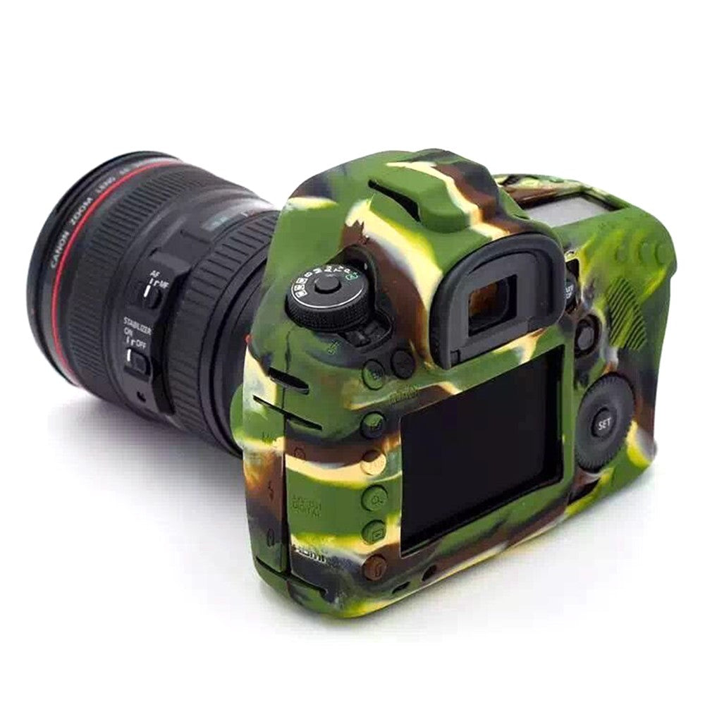For Canon EOS 5D Mark III / 5DS / 5DRS Silicone Protective Camera Body Case Cover