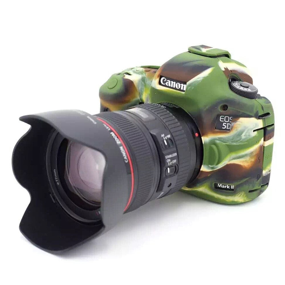 For Canon EOS 5D Mark III / 5DS / 5DRS Silicone Protective Camera Body Case Cover