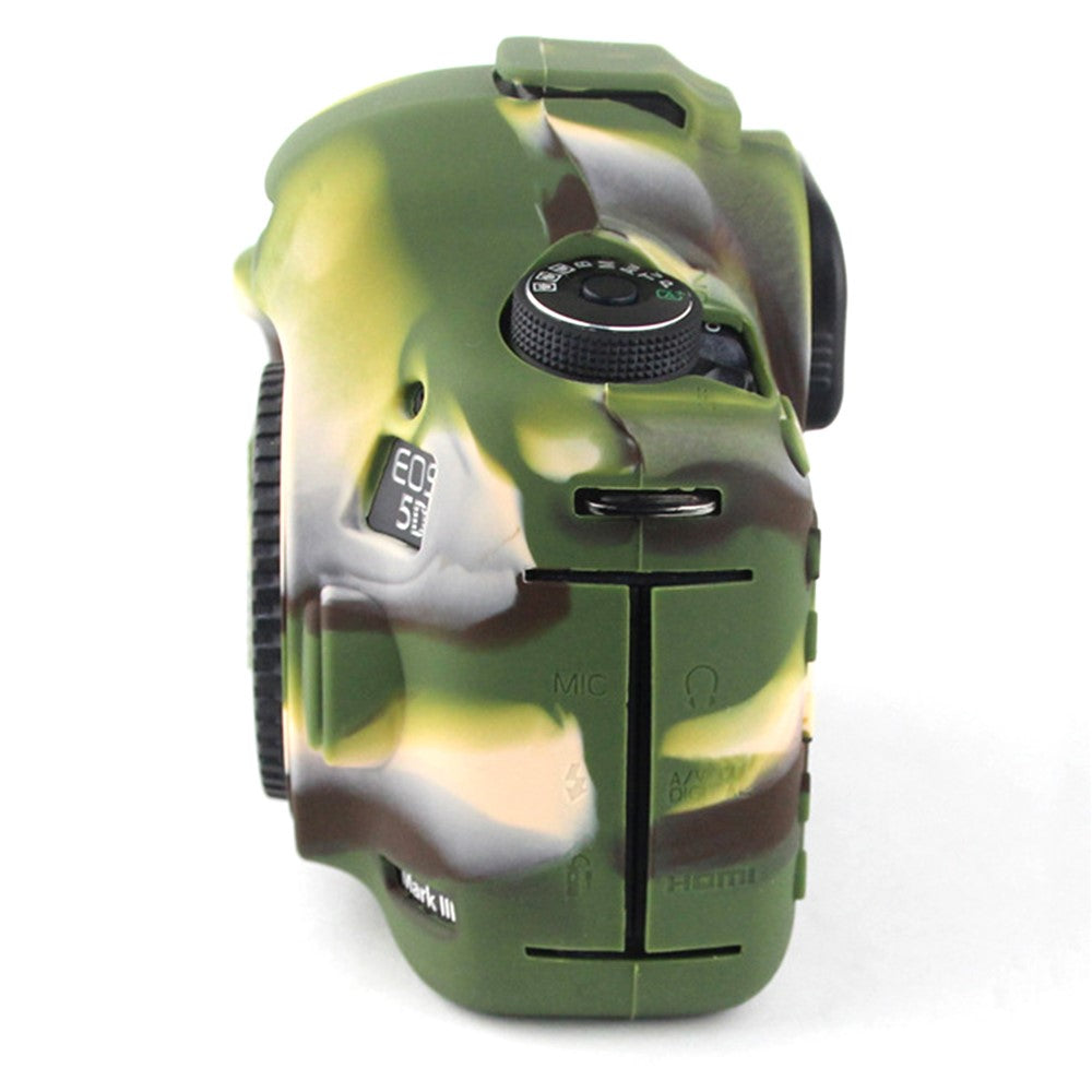 For Canon EOS 5D Mark III / 5DS / 5DRS Silicone Protective Camera Body Case Cover