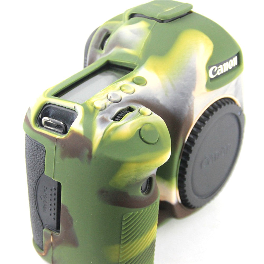 For Canon EOS 5D Mark III / 5DS / 5DRS Silicone Protective Camera Body Case Cover