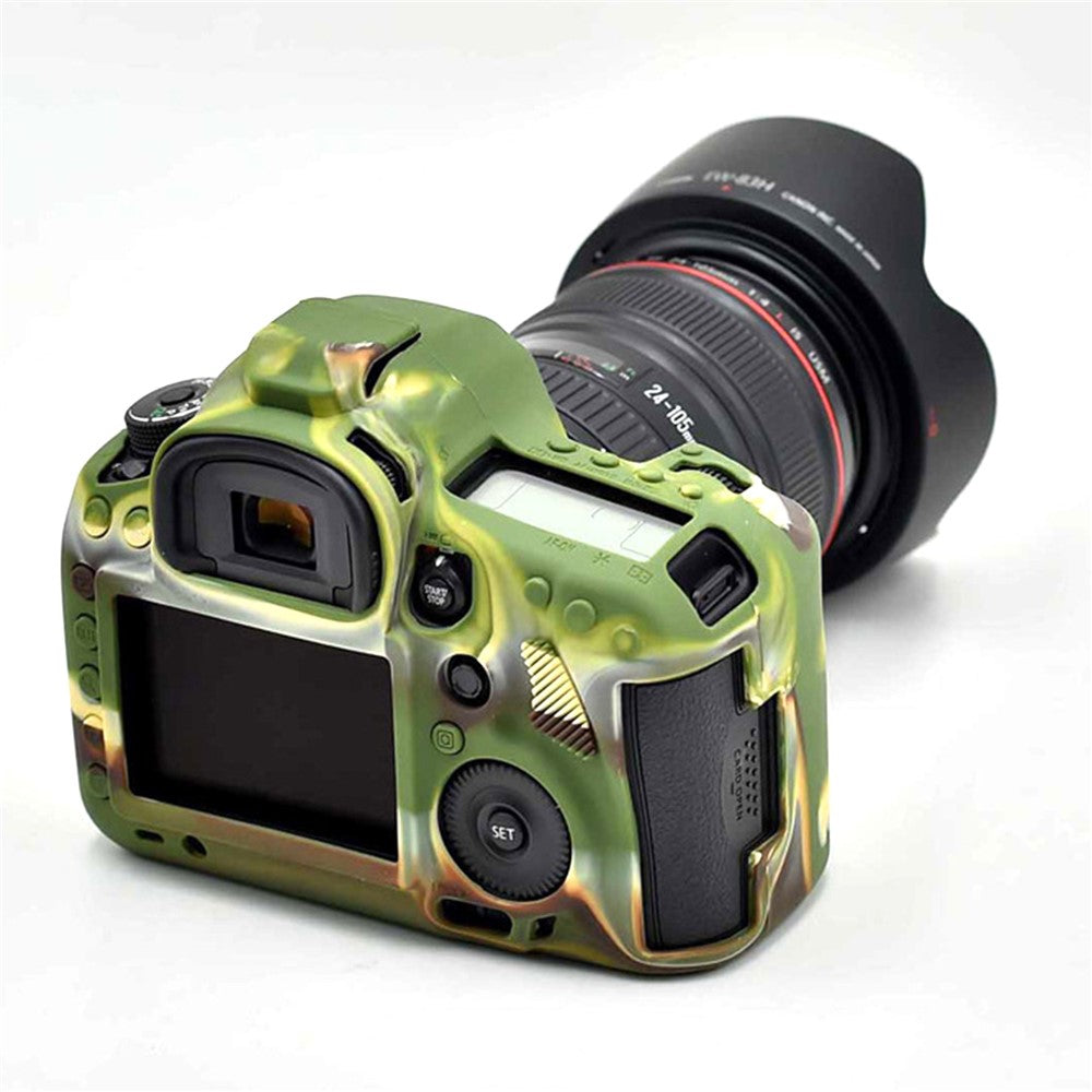 For Canon EOS 5D Mark III / 5DS / 5DRS Silicone Protective Camera Body Case Cover