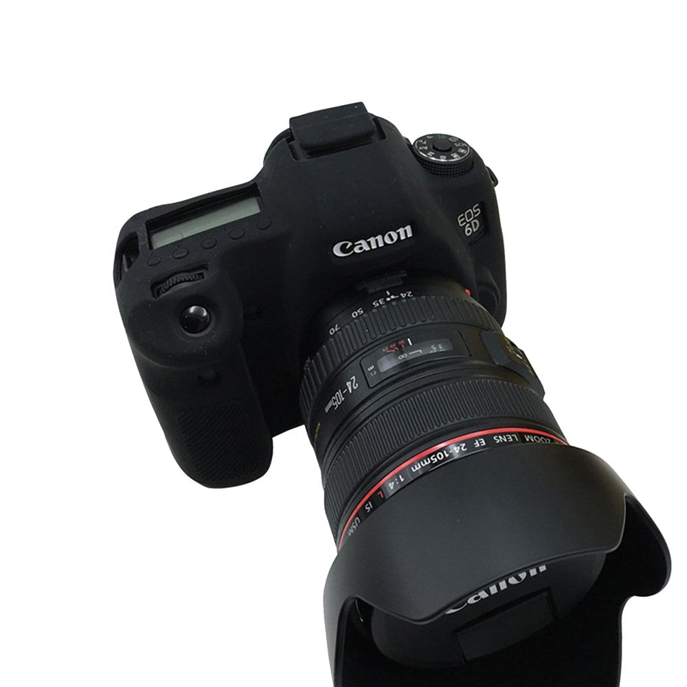 Soft Silicone Camera Protective Case for Canon EOS 6D DSLR Camera