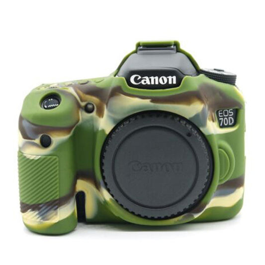 For Canon EOS 70D Silicone Protective Camera Body Case