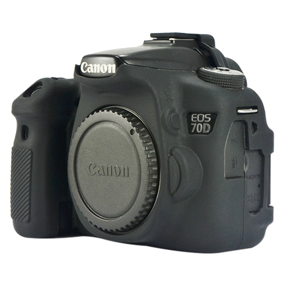 For Canon EOS 70D Silicone Protective Camera Body Case