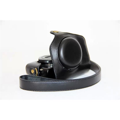 Protective Leather Camera Case with Shoulder Strap for Canon G7X