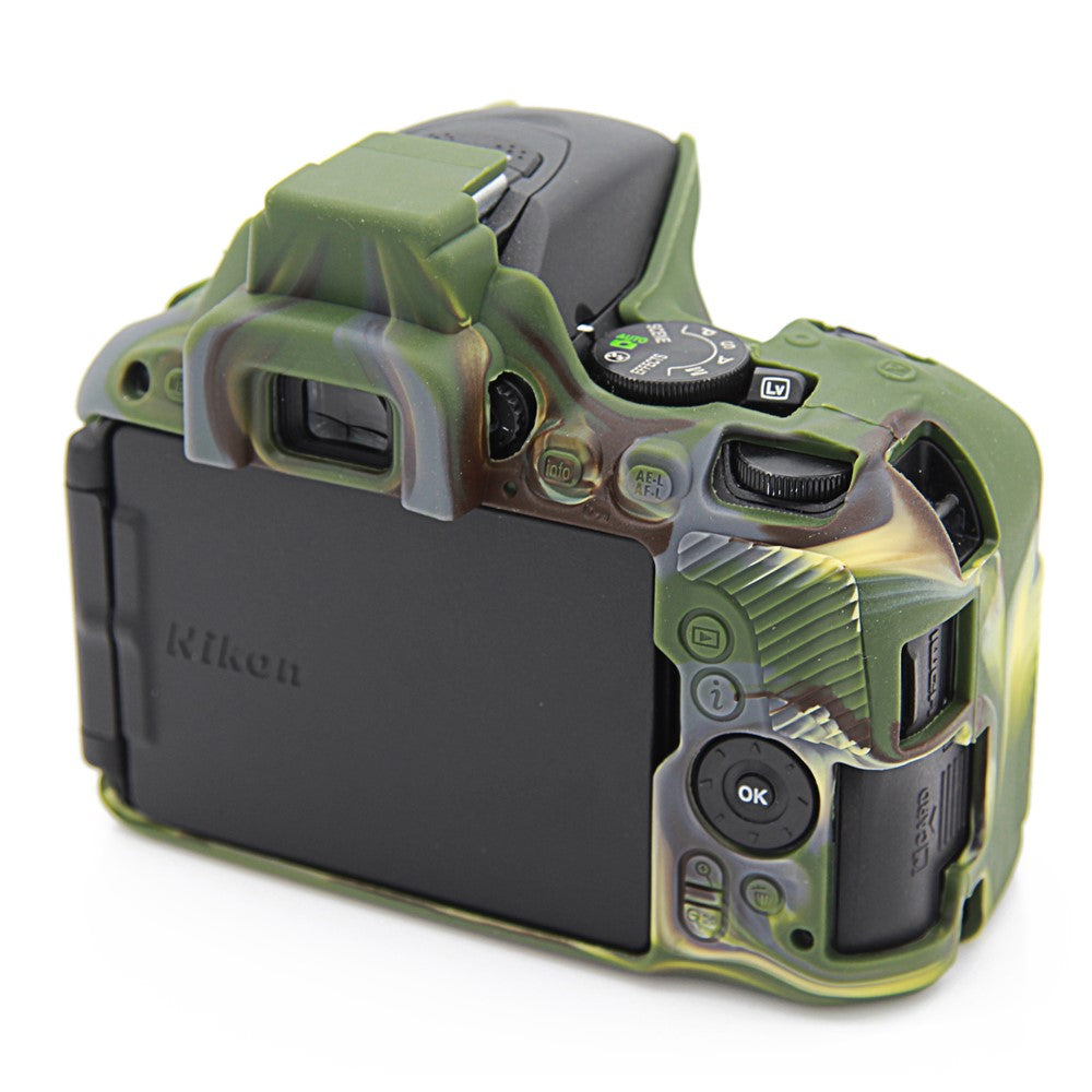 Soft Silicone Protective Case for Nikon D5500 D5600 Cameras