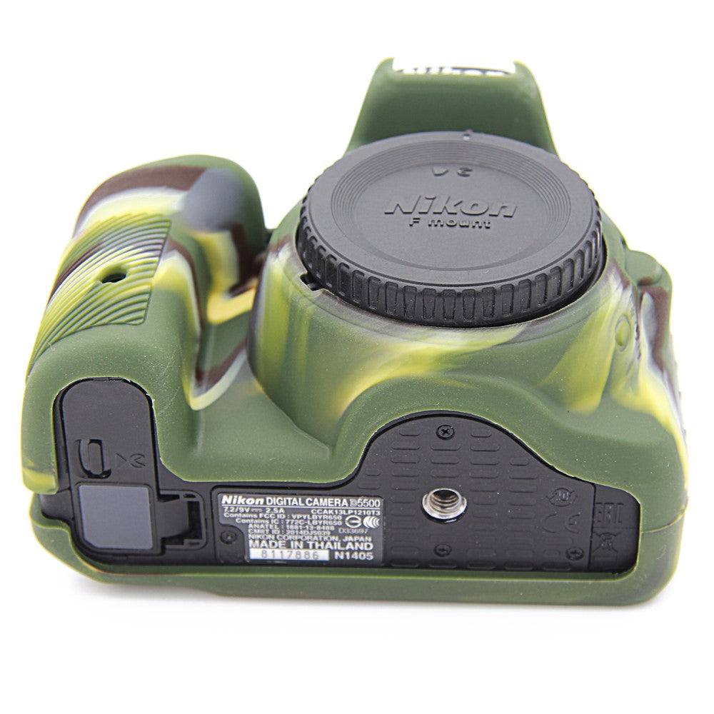 Soft Silicone Protective Case for Nikon D5500 D5600 Cameras