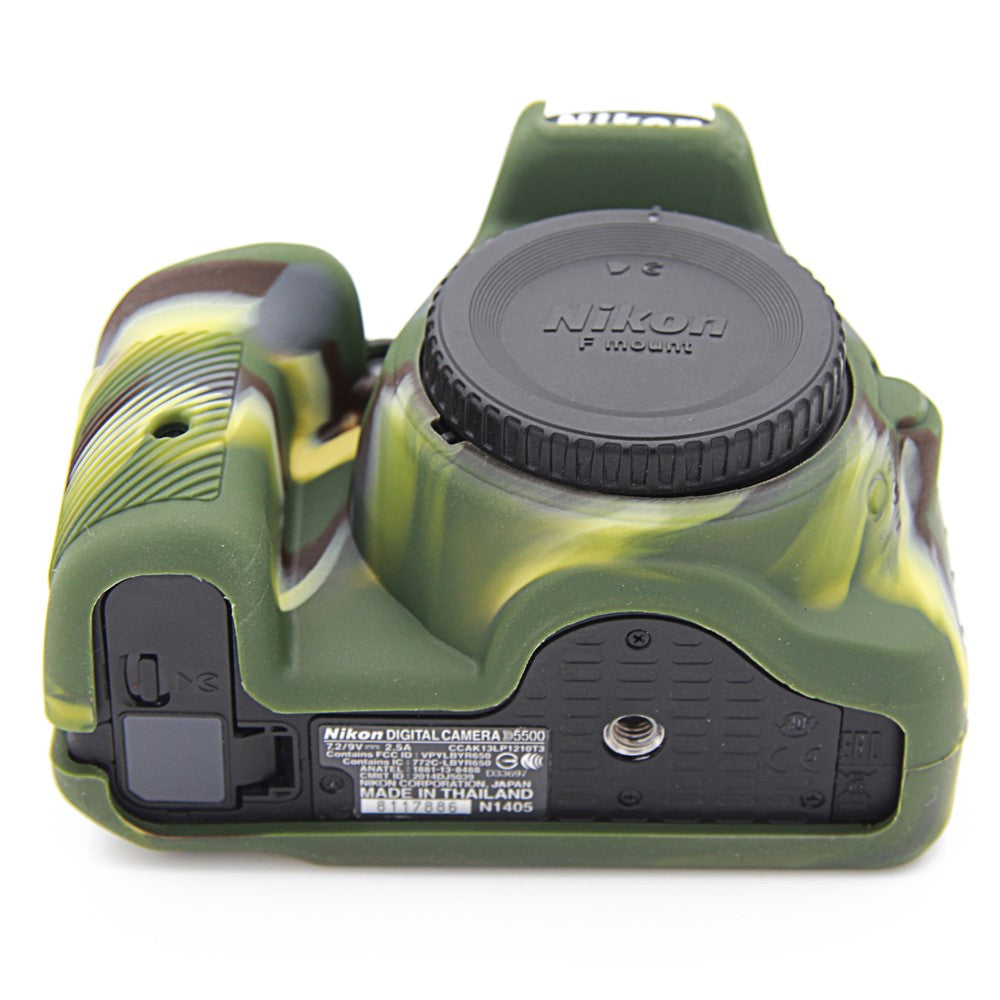 Soft Silicone Protective Case for Nikon D5500 D5600 Cameras