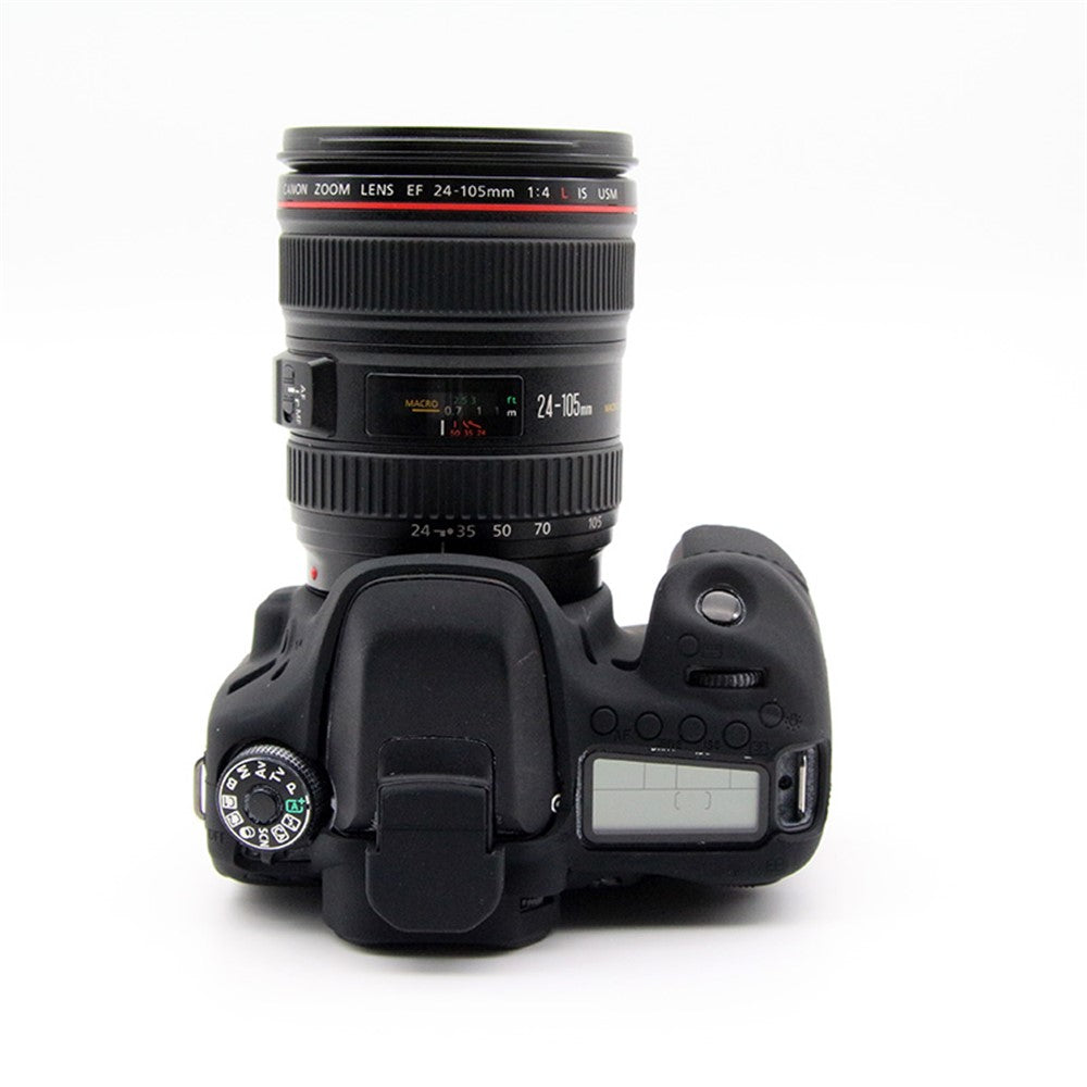 Soft Silicone Protective Case for Canon EOS 80D DSLR Camera