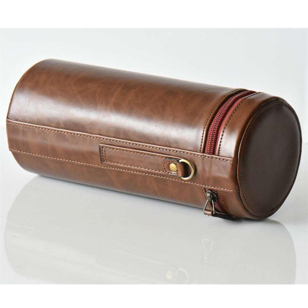 Camera Lens Bag Lens Pocket PU Leather Shell for Nikon Canon Sony Fujifilm etc