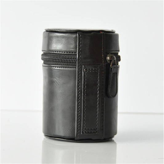 Camera Lens PU Leather Bag Protection Case for Nikon Canon Sony Fujifilm etc