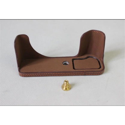 PU Leather Half Camera Protective Bag for Canon Powershot G1XIII