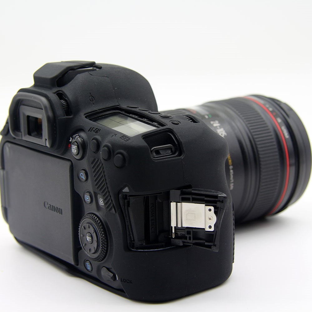 Flexible Silicone Protective Cover for Canon EOS 6D Mark II