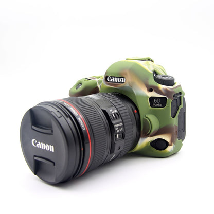 Flexible Silicone Protective Cover for Canon EOS 6D Mark II