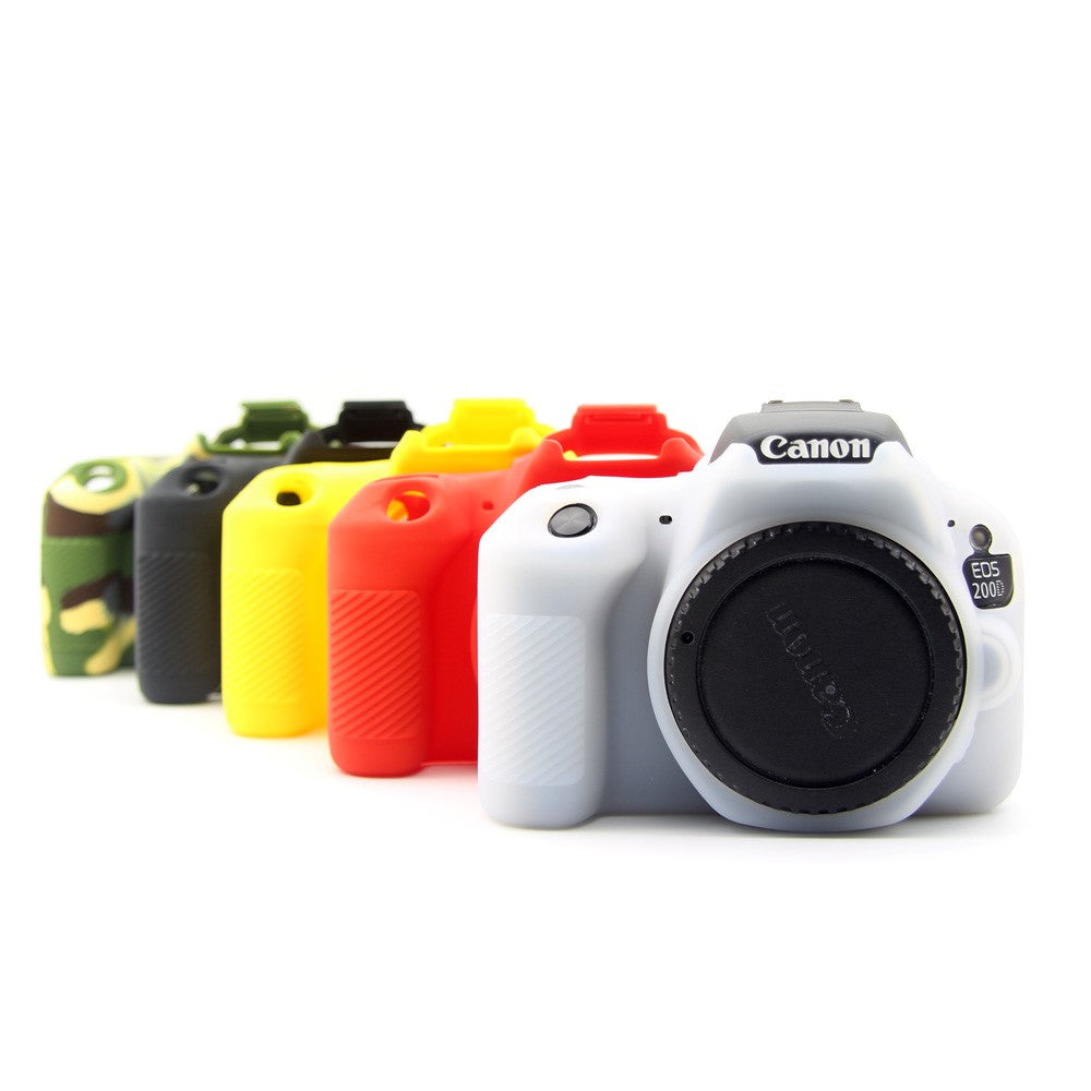 Flexible Silicone Camera Protective Case for Canon EOS 200D