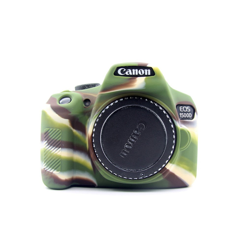Flexible Silicone Camera Protective Cover for Canon EOS 1300D 1500D