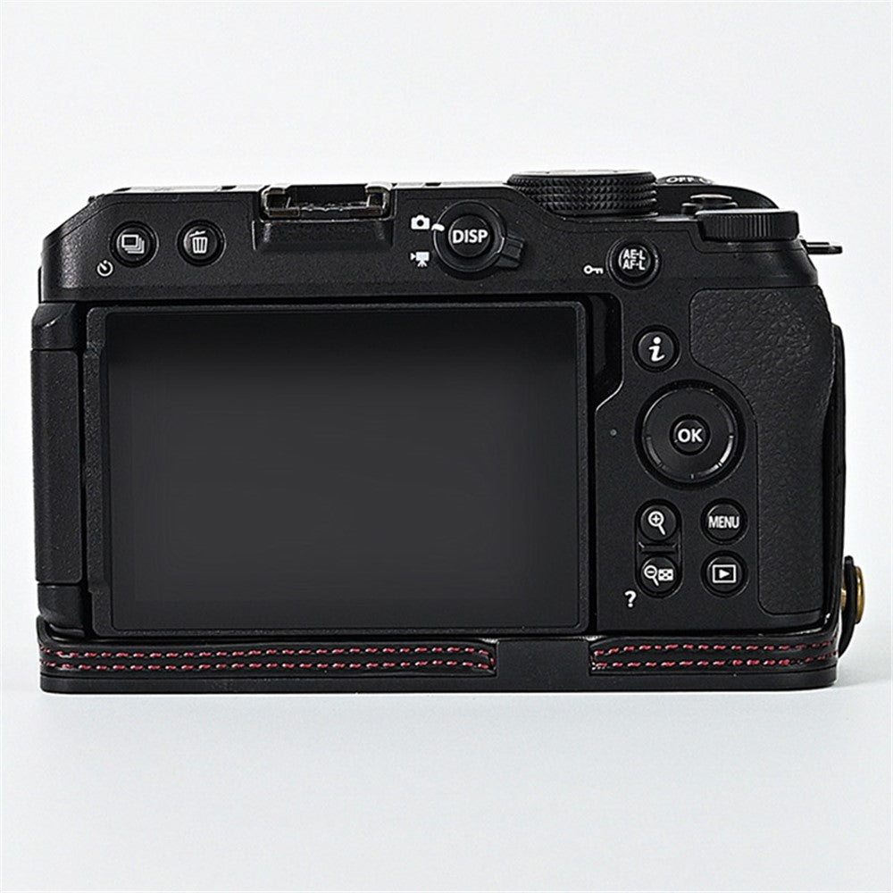 Quality PU Leather Half Bottom Protective Case for Nikon Z50 / Z30