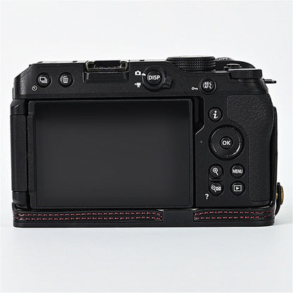Quality PU Leather Half Bottom Protective Case for Nikon Z50 / Z30